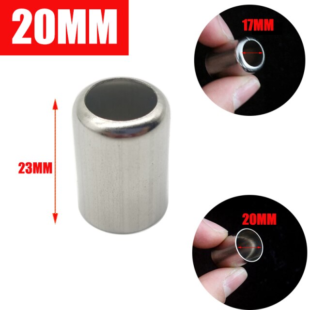 50pz-pacchetto strumenti di crimpatura per tubi flessibili ad alta pressione connettore di scarico per tubi in acciaio inossidabile raccordo per tubi da 11.5MM -18MM: 20mm / 30pezzi