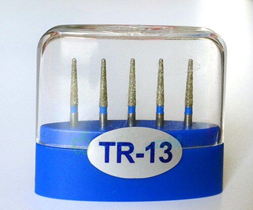 100 stks/set Dental Diamond burs FG TR serie TR-11, TR-12, TR-13, TR-14, TR-15, TR-19