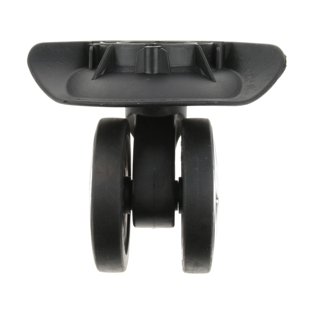 1 paar A19 schwenken Stumm Dual Rolle Räder DIY Koffer Gepäck Ersatz Rollen für Reisen Tasche Reise Koffer