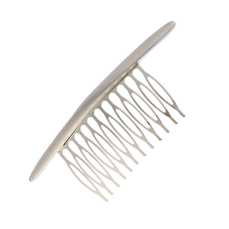 Shuangshuo cheveux côté peignes français peigne à cheveux dents droites pince à cheveux peigne torsion peigne à cheveux voile peigne cheveux accessoires bijoux