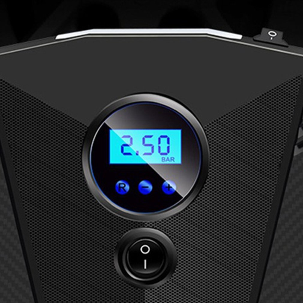 Draagbare Dc 12V Auto Luchtcompressor Digitale Tire Inflator 150PSI Luchtpomp Auto Motorfiets Digitale Luchtpomp