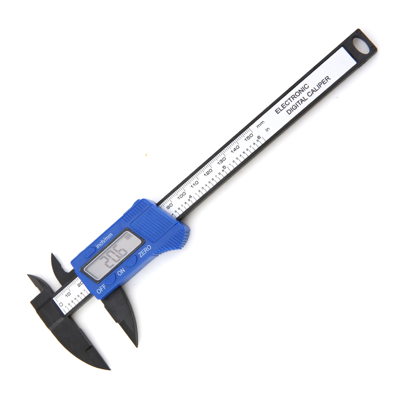 Digital Caliper Electronic Plastic Vernier Calipers 100mm/150mm LCD Screen Instrument Micrometer Depth Measuring Tool