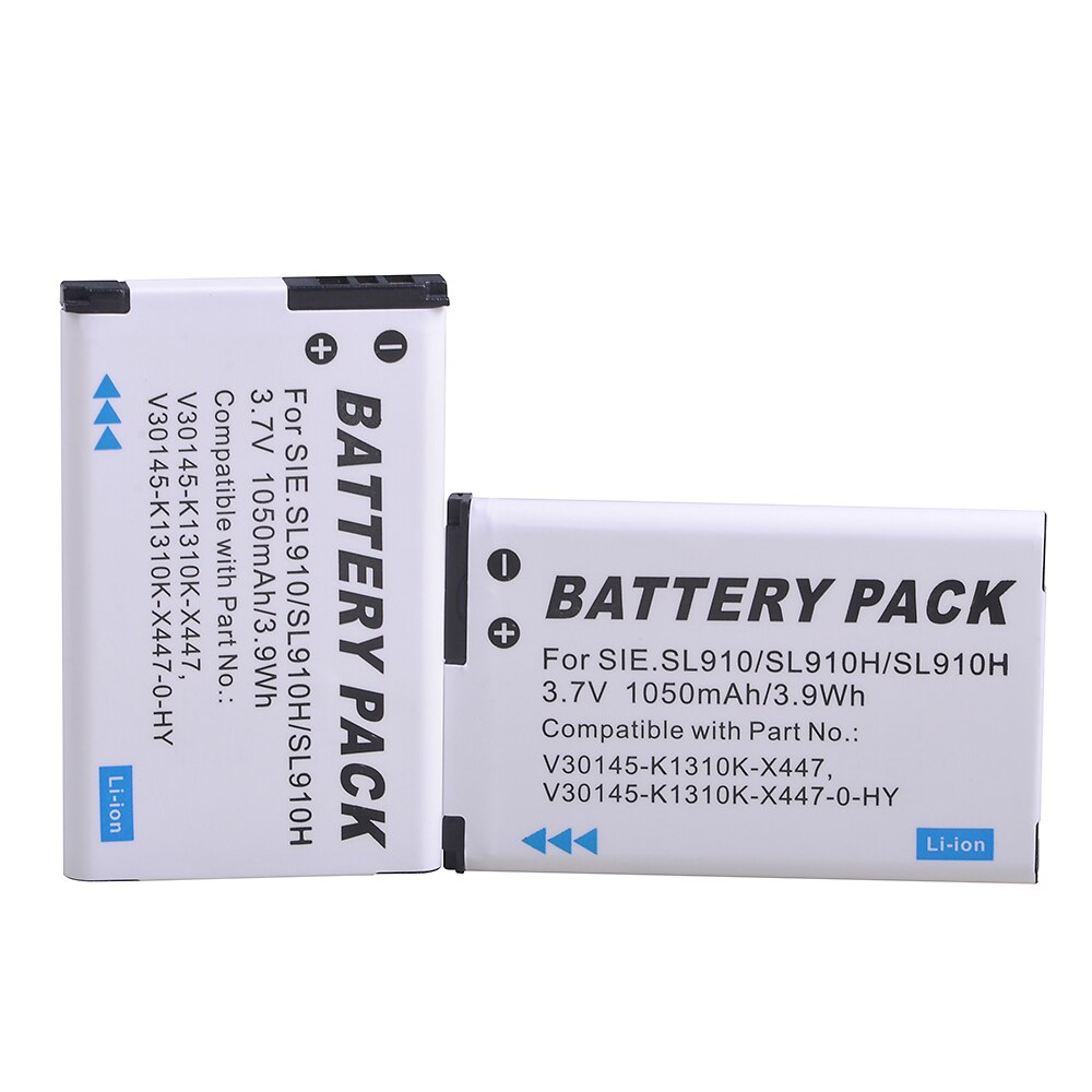 Batería de teléfono inalámbrica, 3,7 V, 1050mAh, para Gigaset SL910, SL910A, SL910H, V30145-K1310K-X447: 2 battery
