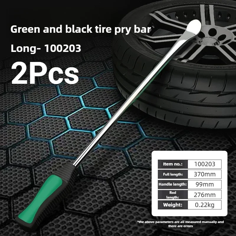 1/2Pcs Automobile Tire Lever Tire Lever Tire Lever Lever Does Not Damage Tires Tire Removal Tool for Car Motorcycle: green
