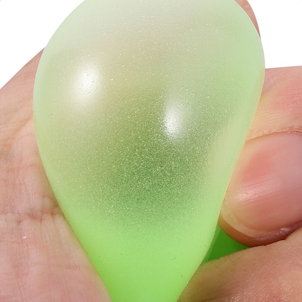 4Pcs 45mm 65mm Fluorescent Soft Bouncy Target Ball Sticky Ball Decompression Ball Stress Ball Toy for Ceiling for Wall