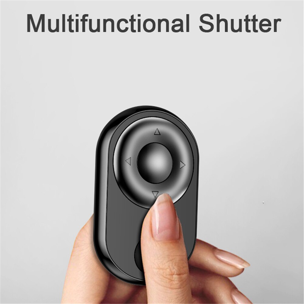 Camera Release Mini Button Wireless Remote Controller Bluetooth Shutter Control Selfie Stick For iPhone Android Samsung