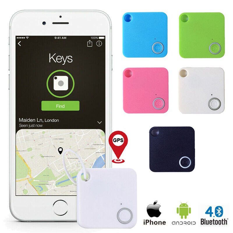 Tegel Bluetooth Tracker/Mate Vervangbare Batterij Item Tracker Gps Sleutel/Huisdier Finder Key Finder Sleutelhanger alarm
