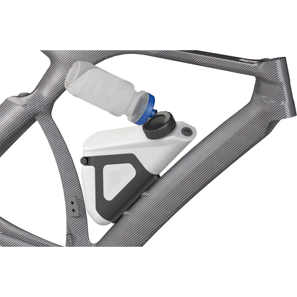 F1 Bicycle Water Bottle, Hands-Free Frame Mounted Hydration System with Refill Port