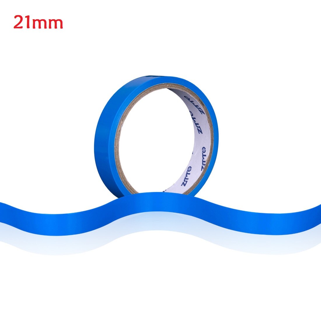Ztto 10m cykelhjul fälgband mountain road cykel vakuum däck pad cykelrulle fälgband ultralätt 16-35mm nopp speciallim: Blå 10 mx 21mm