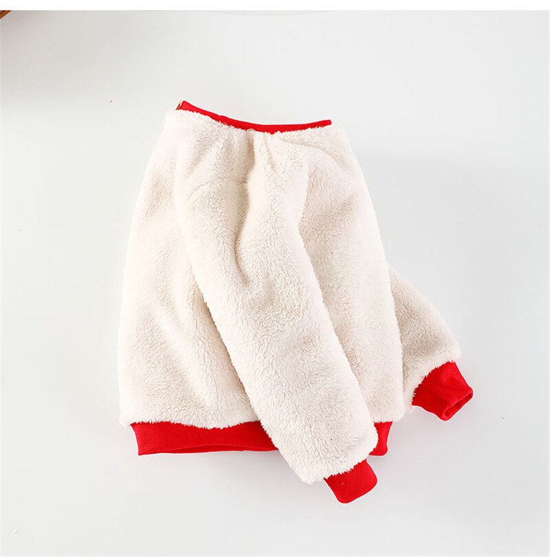 Jongens Kleding Gewatteerde Trui Fluwelen Kinderen Kerst Kleding Baby Truien Katoenen Kleding Tops Peuter Meisjes Uitje Kleding