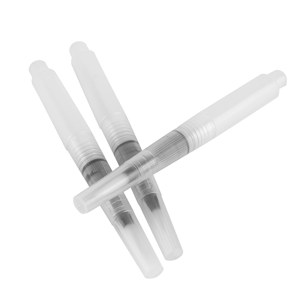 Kit de stylos à aquarelle, marqueurs rechargeables, pinceaux à aquarelle pour peinture, dessin, fournitures d&#39;art, feutres, 3 pièces/ensemble