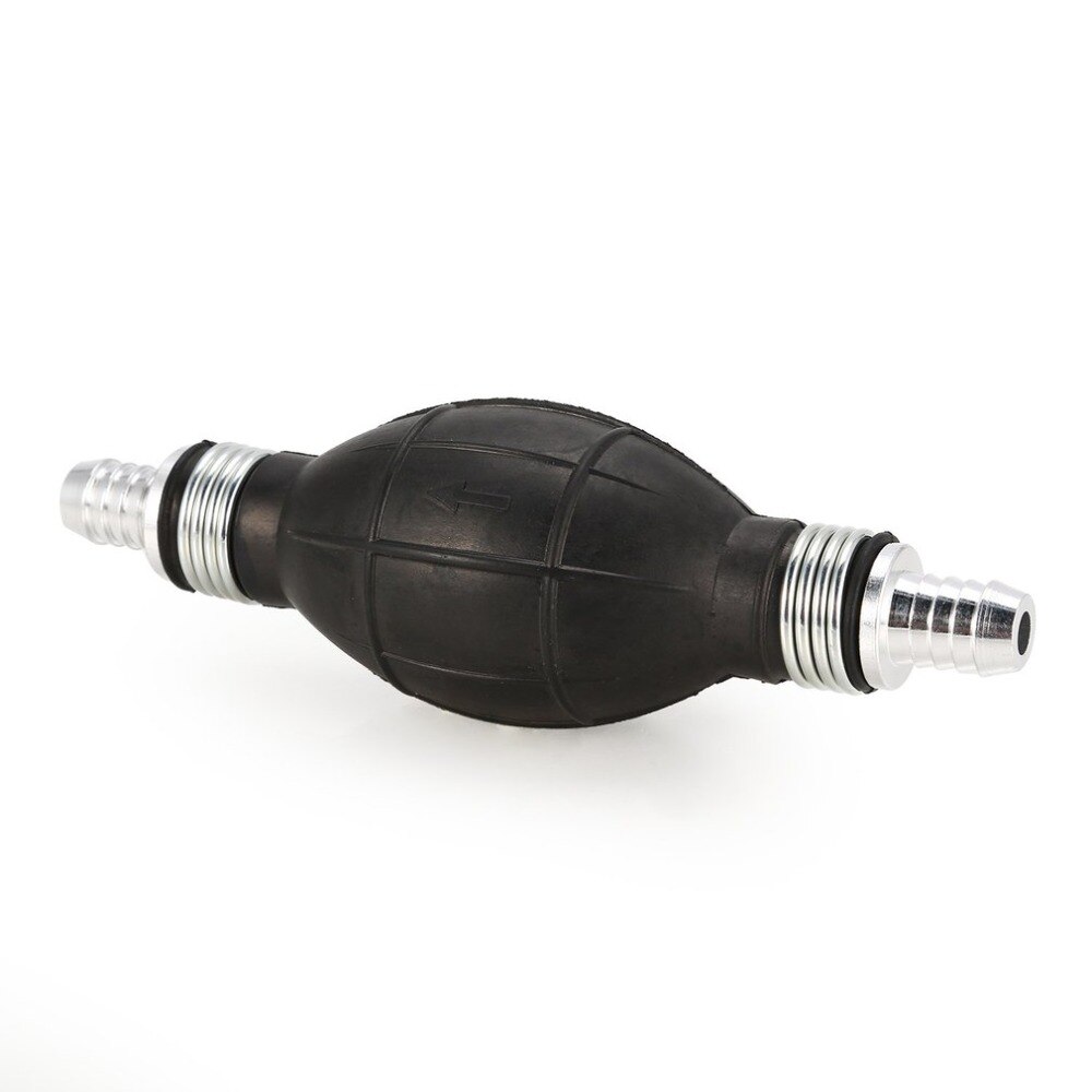12mm Diesel Fuel Pump Line Hand Water Liquid Primer Bulb Gas Petrol Auto Car Boat Motorcar Transfer Rubber Aluminum