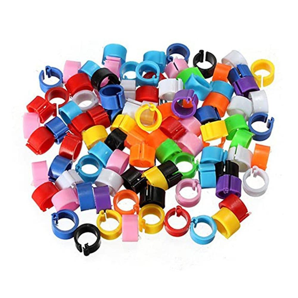 100 stk duer ringe 8mm bajonet identifikation ring åbning due ring farve due fod ring due leverer fugle apparater: Default Title