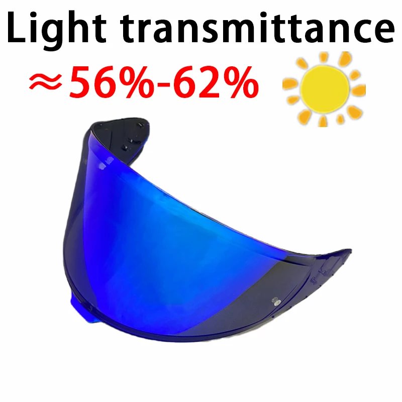 For SHOEI RF1400 NXR2 CWR-F2 CWR-F2R Z8 X15 X-Fifteen X-SPR Pro Helmet Visor Lens Shield Sunscreen Windshield Uv Protection Moto: Champagne