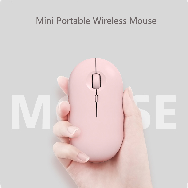 2.4G Draadloze Muis Stille Usb Optical Computer Muizen 800/1200/1600 Dpi Verstelbare Roze Kawaii Ergonomische Mause Voor Laptop pc