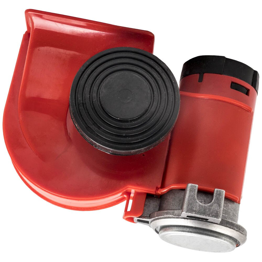 Dual Tone Air Horn 12V 130dB Electric Air Horn Pump Car Motorcycle Snail Compact