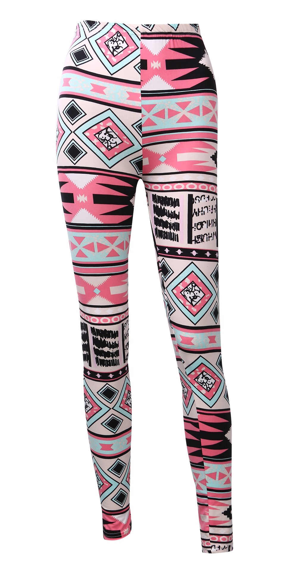 Schneeflocke Dünne Gestrickte lässig Hohe Taille Baumwolle Sport Lauf Hosen Ein Stück Warme Frauen Kleidung Winter Polyester: 5