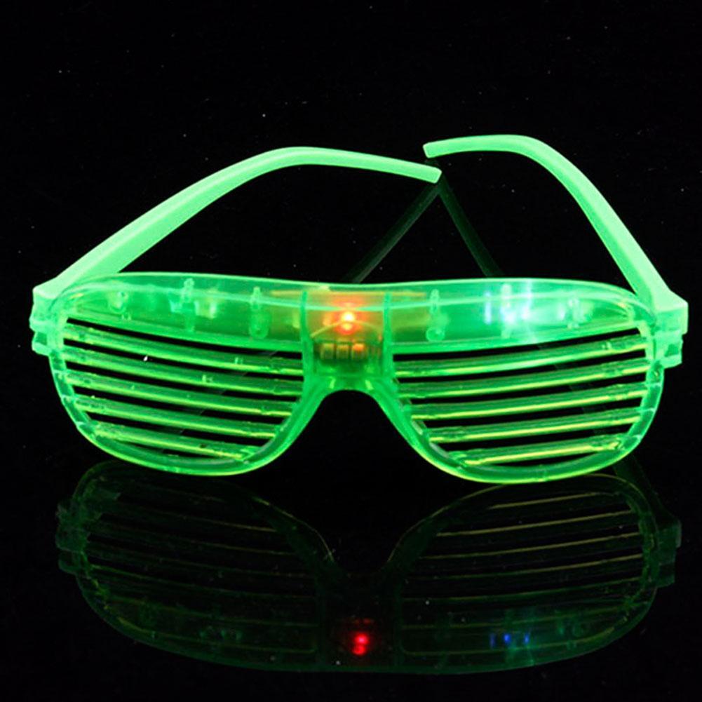 LED Blinkende Leucht Gläser glühend Auge Maske Blinkt Brille freundlicher Spielzeug glühen Party Liefert Weihnachten Neue Jahr Zufällige Farbe