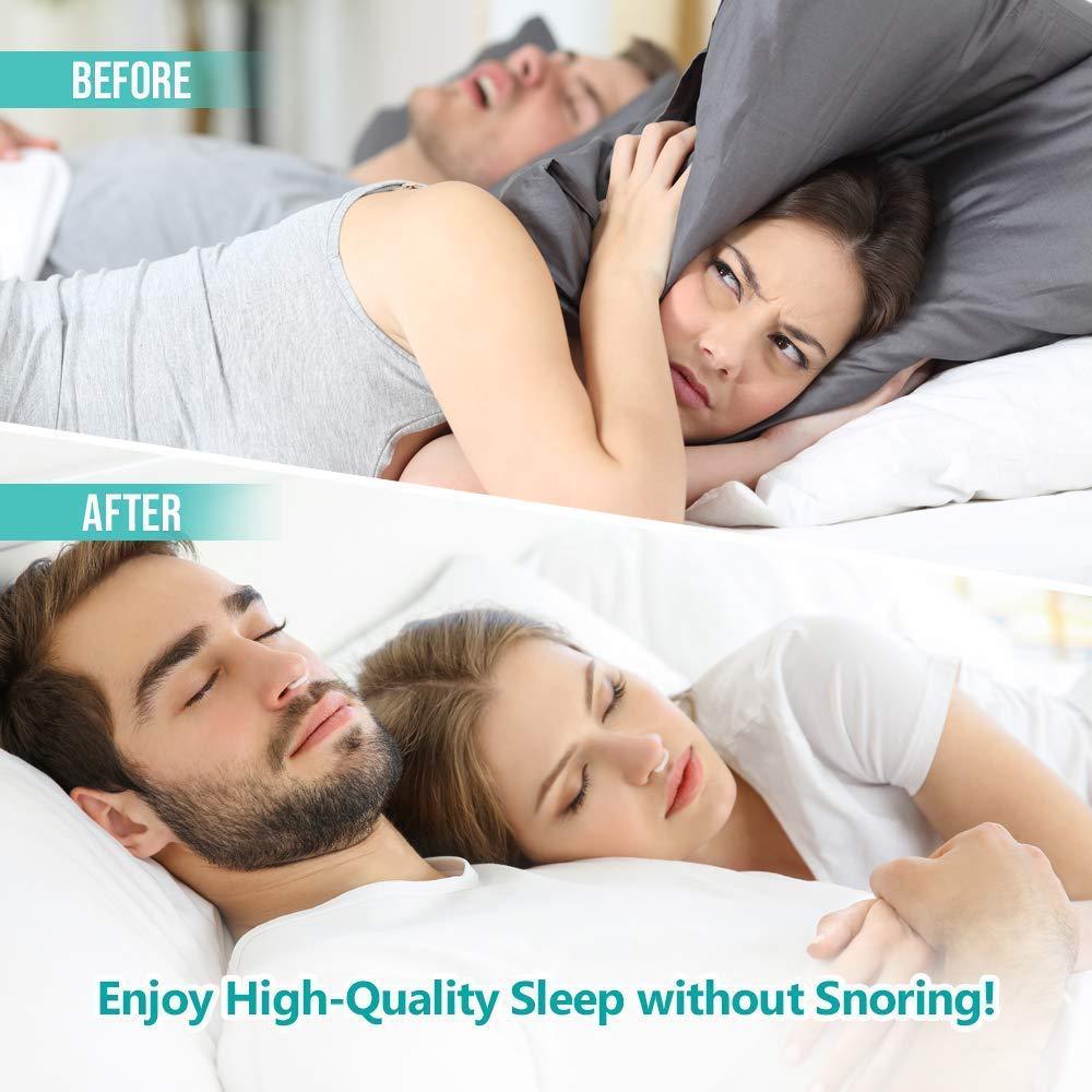 Stop med at snorke næse klip silikone magnetisk anti snorke næse klip søvnapnø anti snorke prop søvnhjælp anti snorke enhed