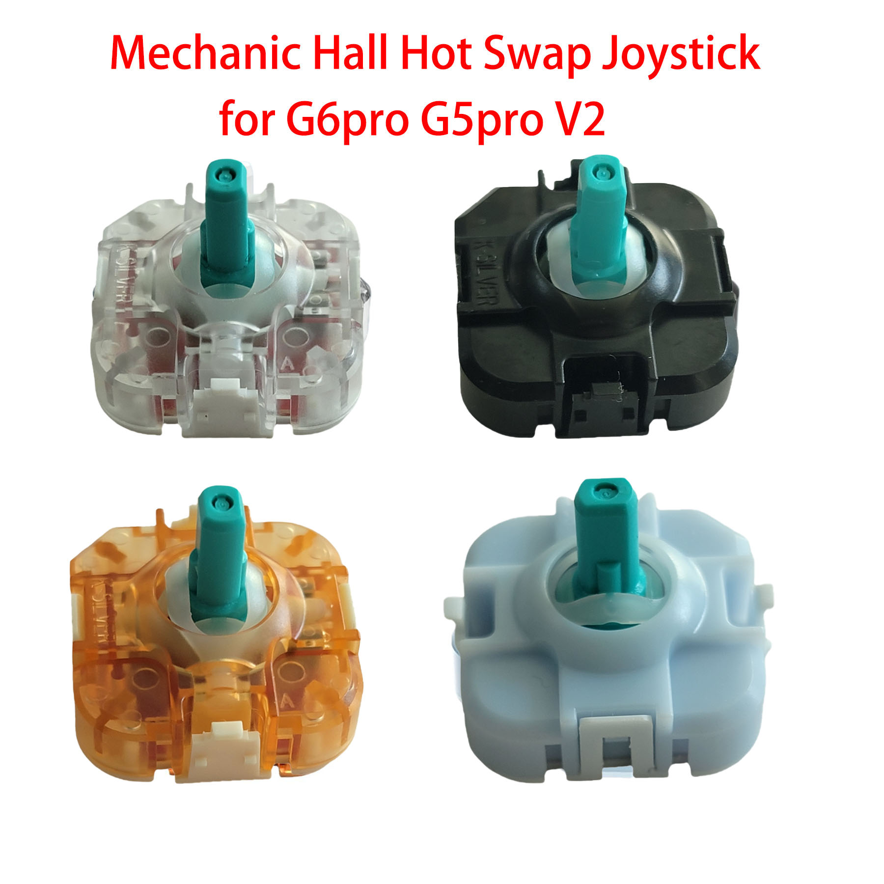 2pcs TMR Hall Swap Joystick For MACHENIKE G6pro G5pro V2 Game Controller JH20 Hall Joystick