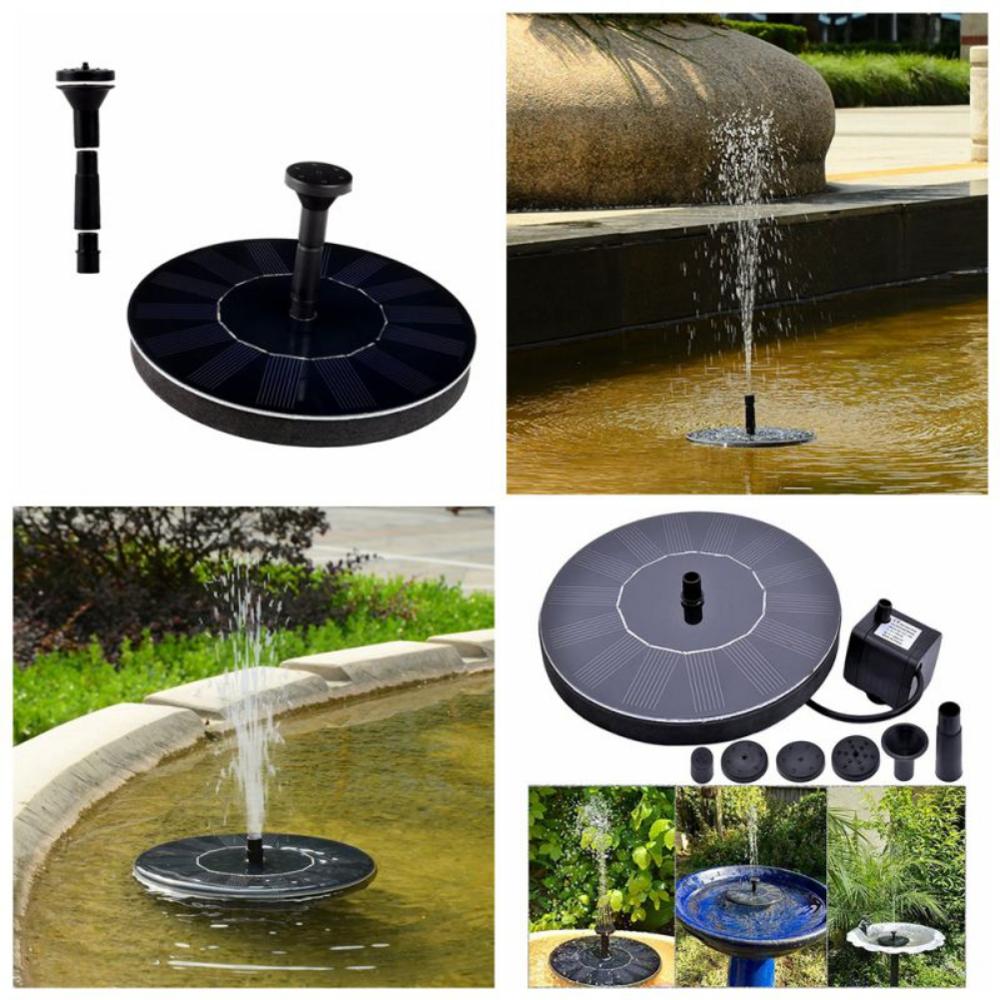 Zonne-energie Fontein Pomp Solar Fontein Staande Drijvende Vogelbad Water Pompen Voor Tuin Patio Vijver En Poolideal Decor H