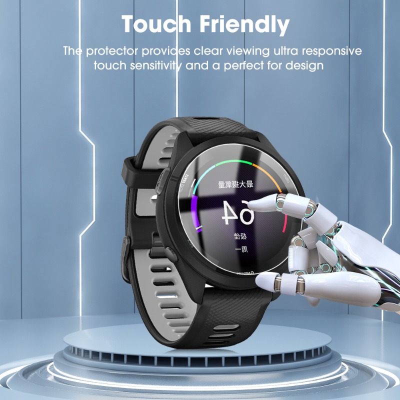 Gehard Glas Voor Garmin Voorloper 165 Muziek 220 225 230 235 255S 735xt 620 630 935 945 955 965 Hd Clear Screen Protector Film