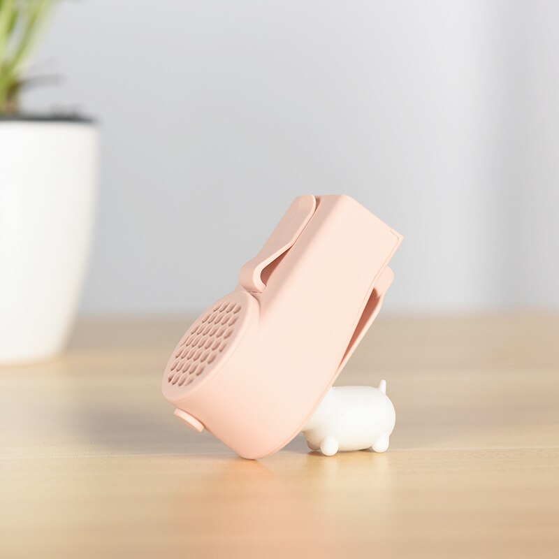 USB Mini Portable Cooling Fan Cooler 800MAh Summer Refrigeration Personal Clothes Clip Fans Ultra Quiet Wearable Air Conditioner