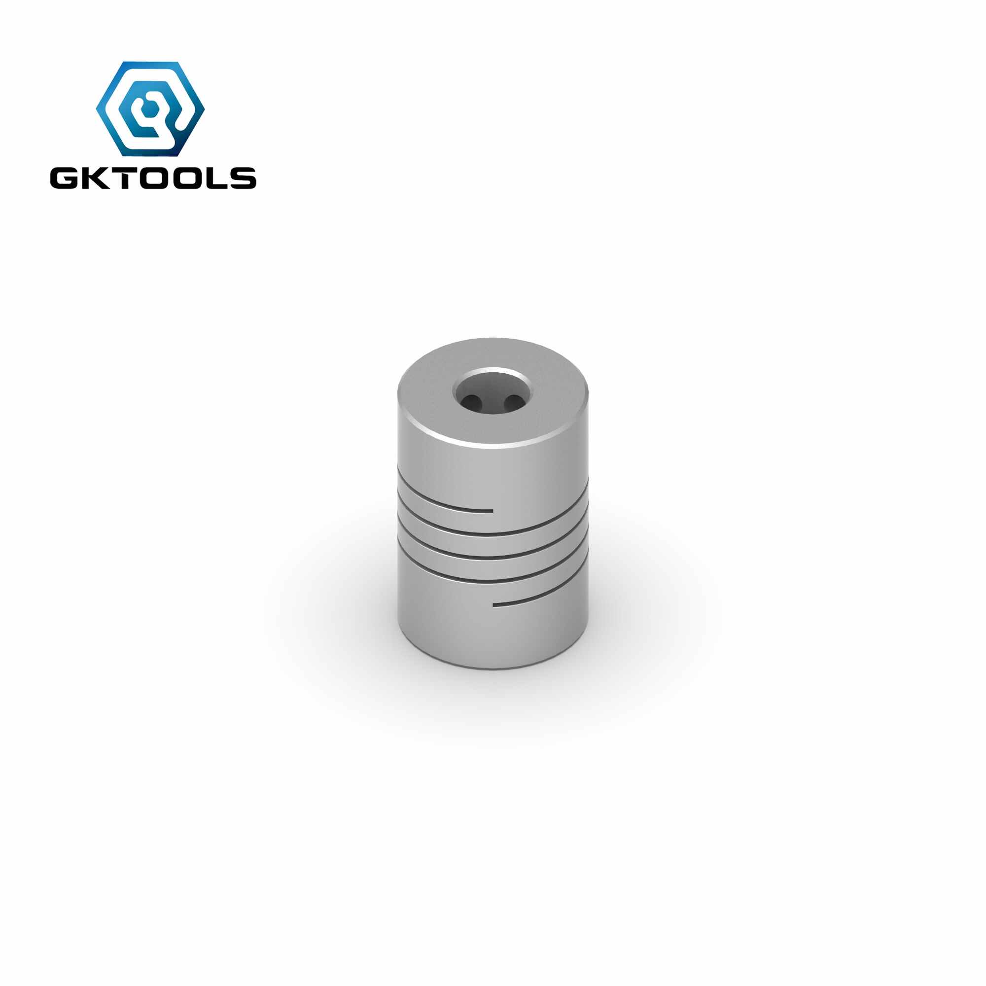 Gktools aluminium cnc motor kjeveakselkobling 2mm til 8mm fleksibel kobling  od 16 x 23mm 2/3/3.17/4/5/6/6.35/8 mm