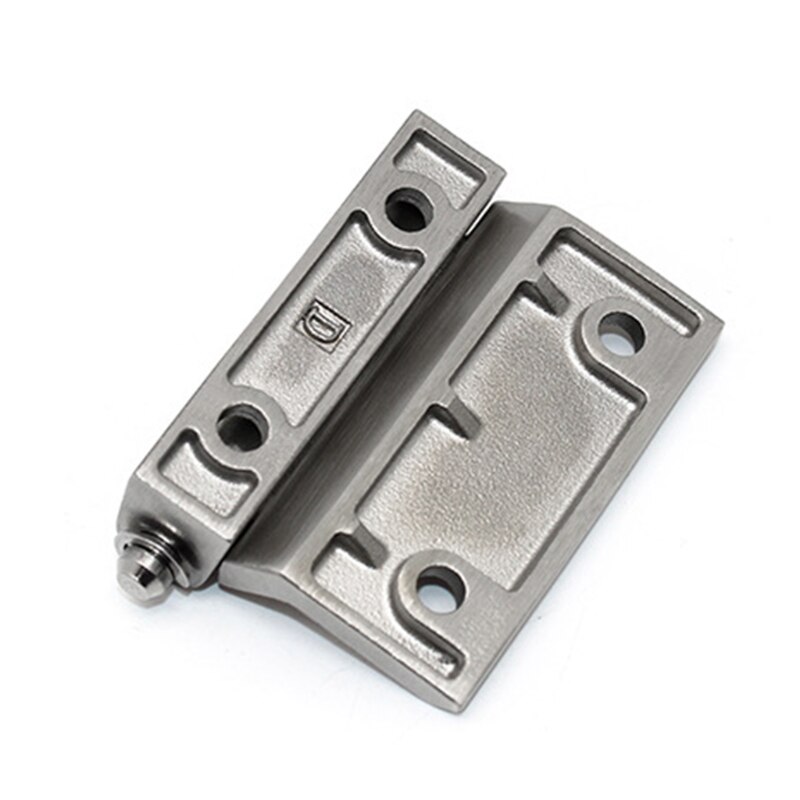 Heavy Duty Stainless Steel Door Hinge Brushed Interior Door Hinge 2.36" Industrial Door Hinge for Mechanical Equipment