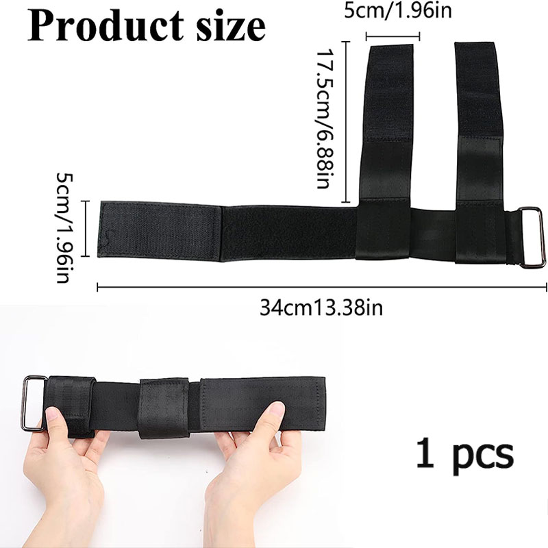 Tib Bar Leg Extension Strap Tibialis Trainer Squat Wedge Shin Splint Relief for Working Out Strength Training