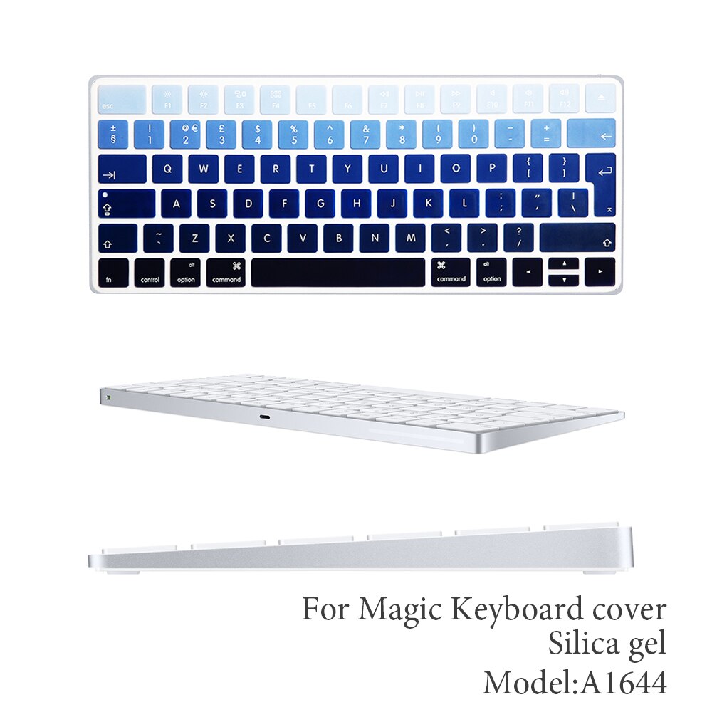 Für Apple Bluetooth Wireless keybord MLA22LL/ A1644 IMAC Magie Tastatur abdeckung Protector Silikon Abdeckung UNS/EU Version