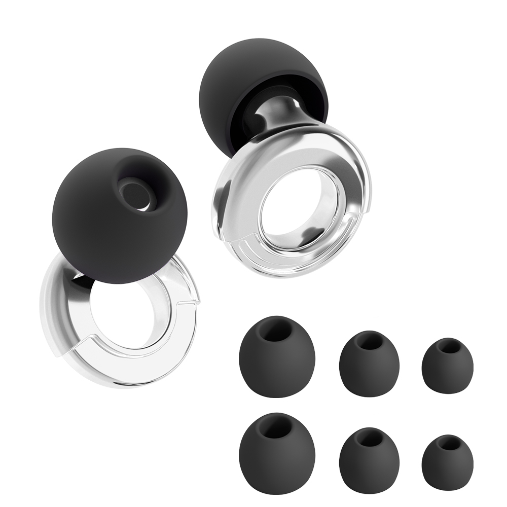 Loop Quiet Ear Plugs for Noise Reduction for Sleeping Silicone Ear Plugs for Swimming Motorbike Noise Filtering Ear Plugs: SKY BLUE