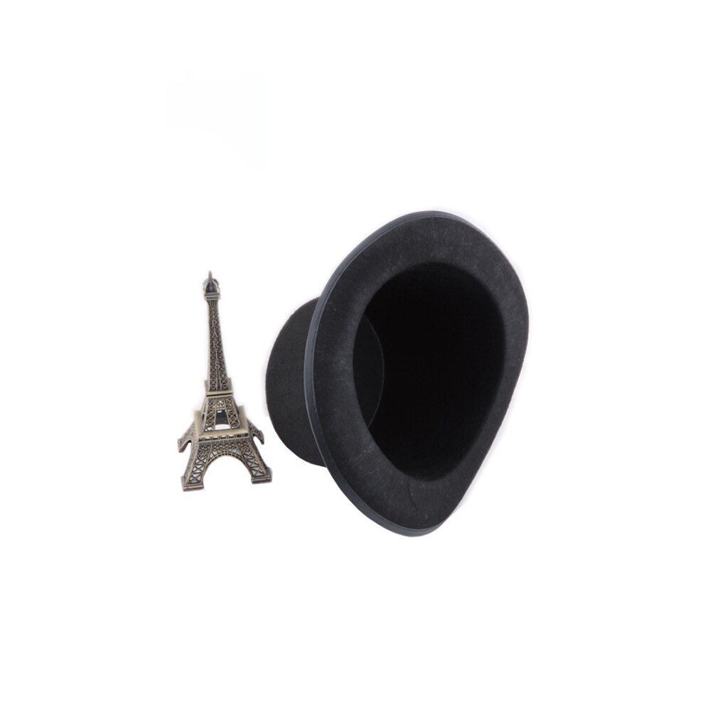 Cappello magico di Protezione Pieghevole superiore Fase puntello del Mago Cappello Del Partito di Travestimento Accessori di Scena 13 o 16 centimetri