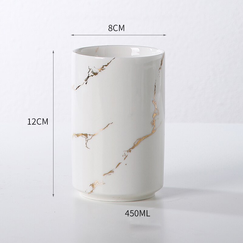 Toothbrush cup Couple gargle cup Wedding decorations Ceramic bathroom accessories Valentine's Day Family Hotel Supplies: G