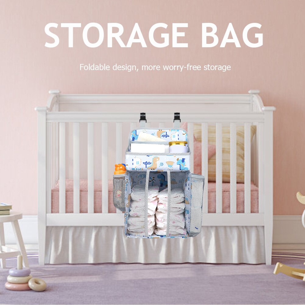 Tragbare Krippe Organizer Baby Bett Hängen Tasche für Kleinkind wesentliche Windel Lagerung Wiege Tasche Bettwäsche einstellen Windel Taschen