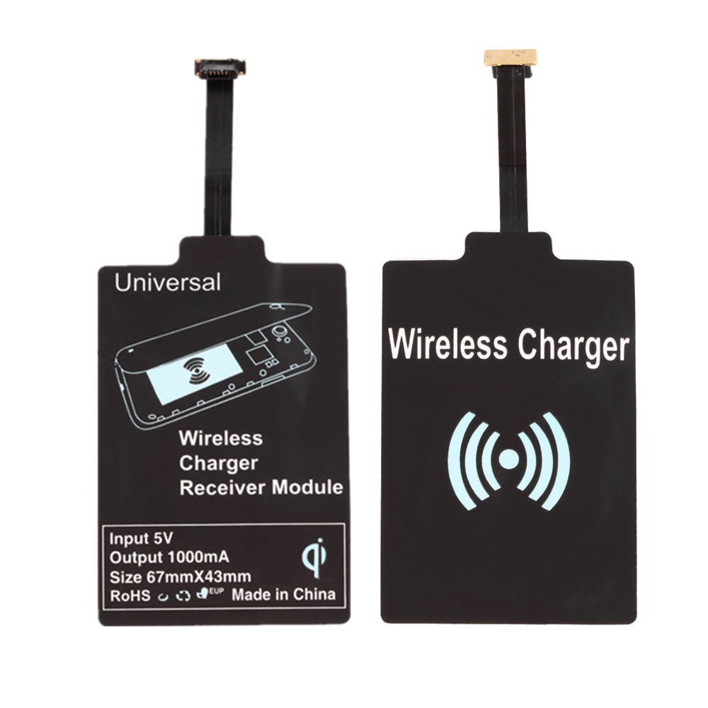 Universal QI Drahtlose Ladegerät Empfänger Modul Für Micro-USB Mobile Verschiedene Handy Schnelle Lade