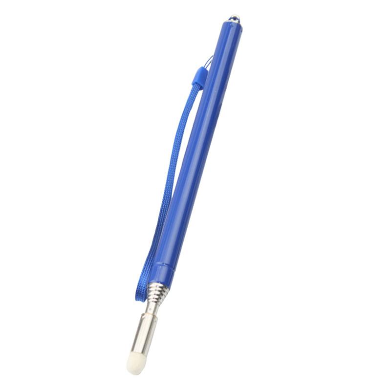 Telescopische Leraren Pointers Rvs Intrekbare Pointer Handheld Presenter Klaslokaal Whiteboard Pointers (Golden): Blauw