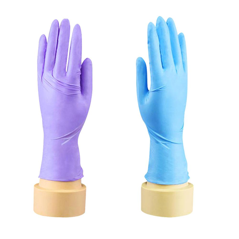 100Pcs Laboratorium Benodigdheden Wegwerphandschoenen Latex Nitril Lab Verbruiksartikelen Ziekenhuis Single-Gebruik Beschermende Handschoenen