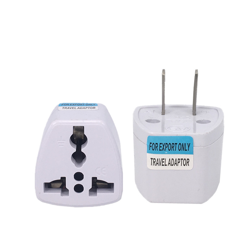 Universal Electrical Socket Zealand EU US UK To AU Australia Travel Adapter Outlet Electrical Plug Converter Power Charger: WHITE