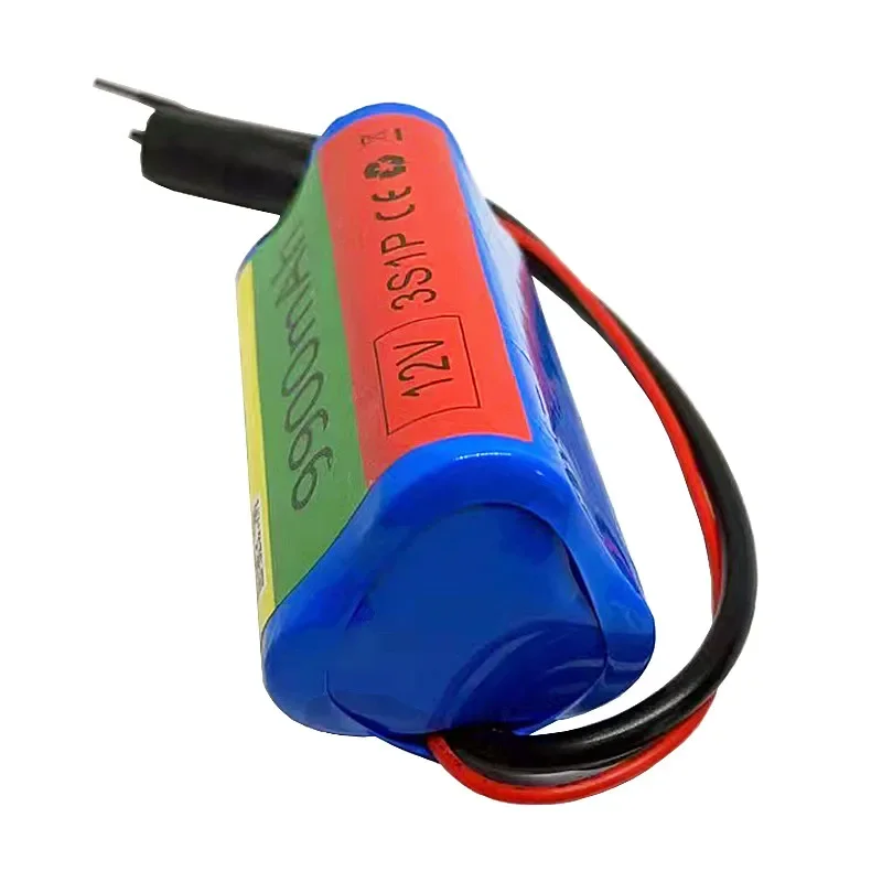 12V 9900mAh 3S1P lithium battery 18650 Lithium battery pack protects the rechargeable board. 12.6V1A charger.
