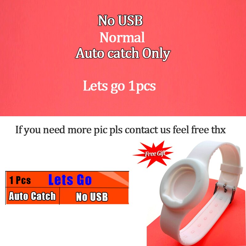 Auto Catch Automatic Reminder Bracelet Fit Interactive Figure Toy Powermon Plus for Powermon Go Plus: Auto Letsgo