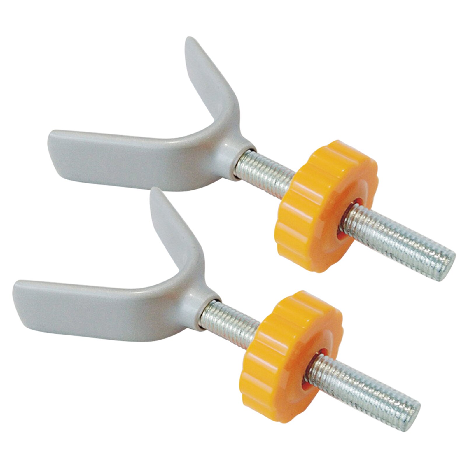 2pcs M10 Adapter Steel Core Long Y Spindle Rod Threaded Stair Banister Baby Pet Safety Gate Screw Bolt With Nut Fence Accessory