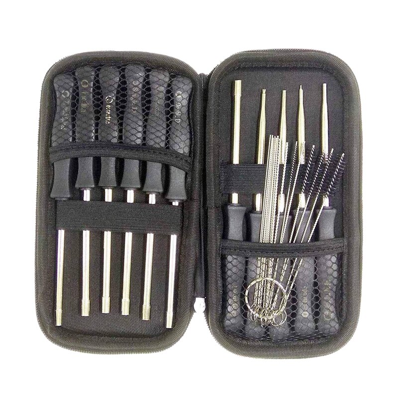 11Pcs Carburetor Adjustment Screwdriver Tool Kit with Carb Cleaning Needles Brushes Fit for Common 2 Cycle Carburator