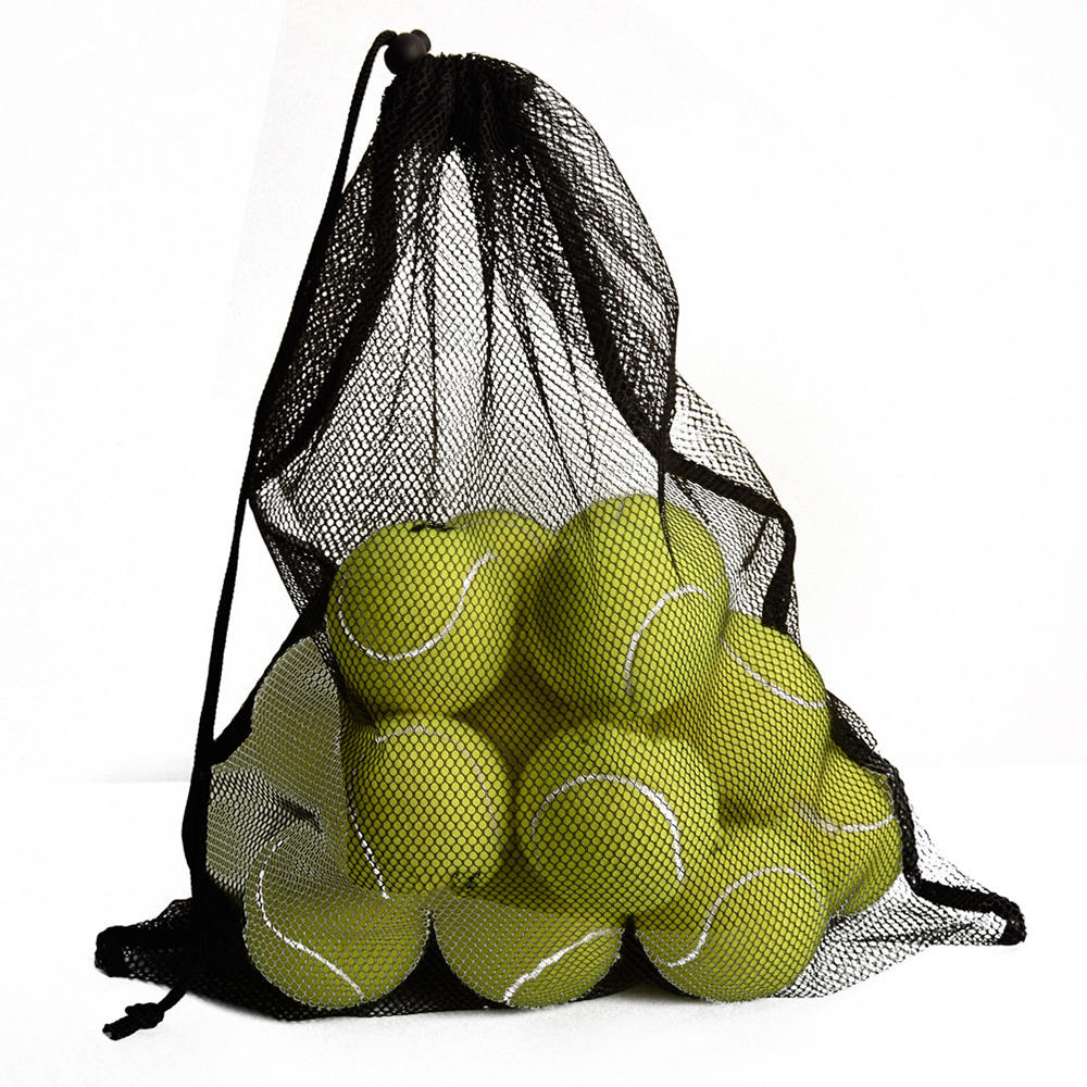 Nylon nätväska golfväska nätväska bord balk mun stängd mun tennisnätväskor för förvaring av golfbollar