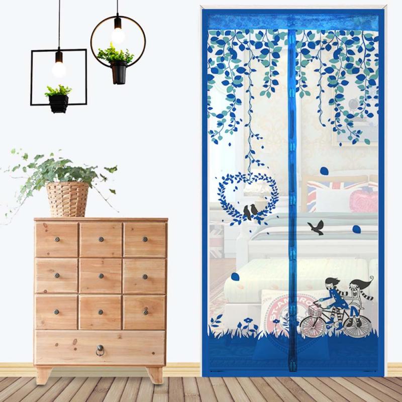 Magnetic Screen Door Curtain Anti-Mosquito Net Fly Insect Screen Mesh Automatic Closing Protect Door Window Household Accessory