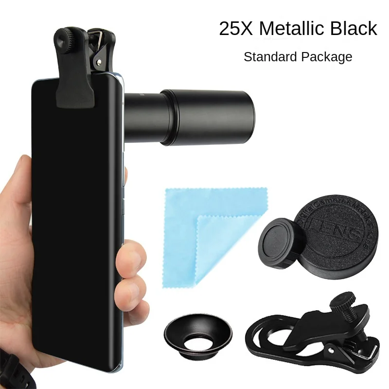 Lente con Zoom para teléfono móvil 4K 22/32 × lente telescópica teleobjetivo para fotografía y vídeo de alta definición