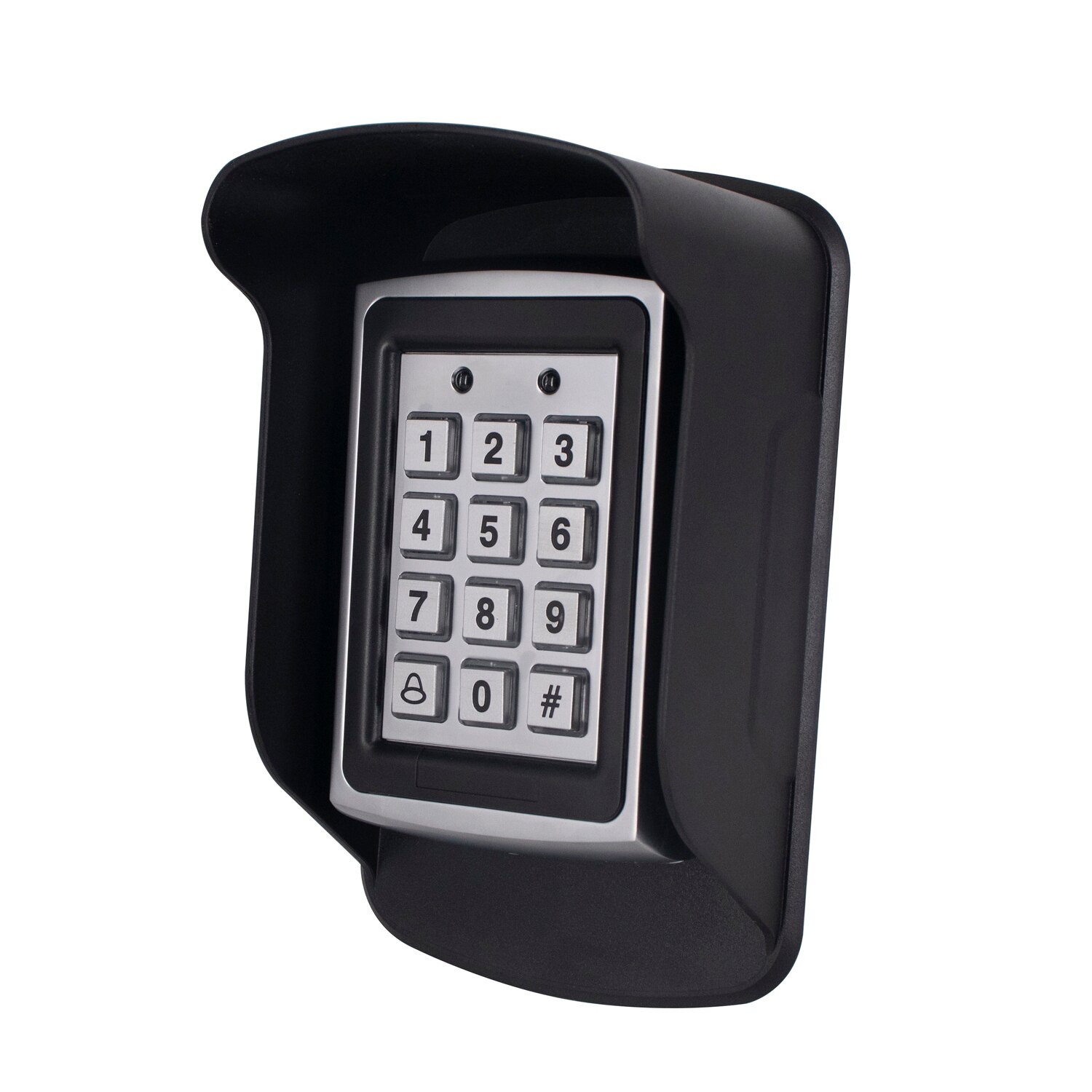 RFID Metal Access Control Card Reader Keypad 2000 Users 125KHz Card Reader Keypad Key-Fobs Door Access