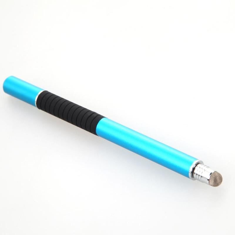 2 in 1 Mutilfuction Fijne Punt Ronde Dunne Tip Touch Pen Capacitieve Stylus Pen voor iPad iPhone Alle Mobiele Telefoons tablet