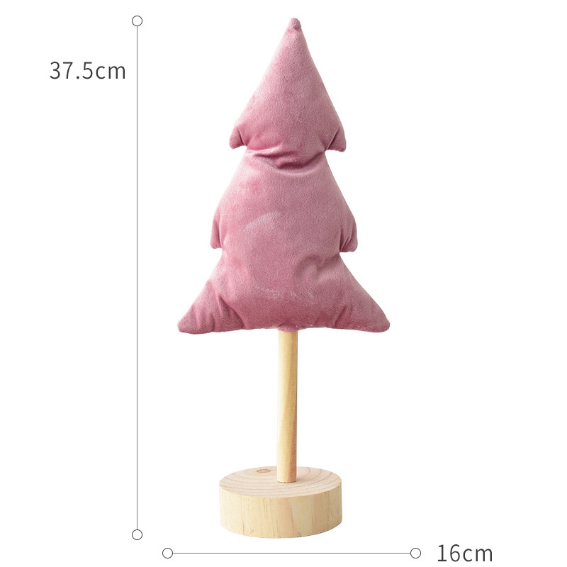 Árbol de Navidad de estilo nórdico de dibujos animados, estrellas, licores, rosa, decoración para habitación de niñas encantadora, adorno, de Navidad