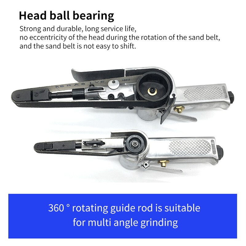 Air Belt Sander Pneumatic sander 330x10mm belt polishing machine Grinding Machine Belt Grinder Sanding Pneumatic Tool Set